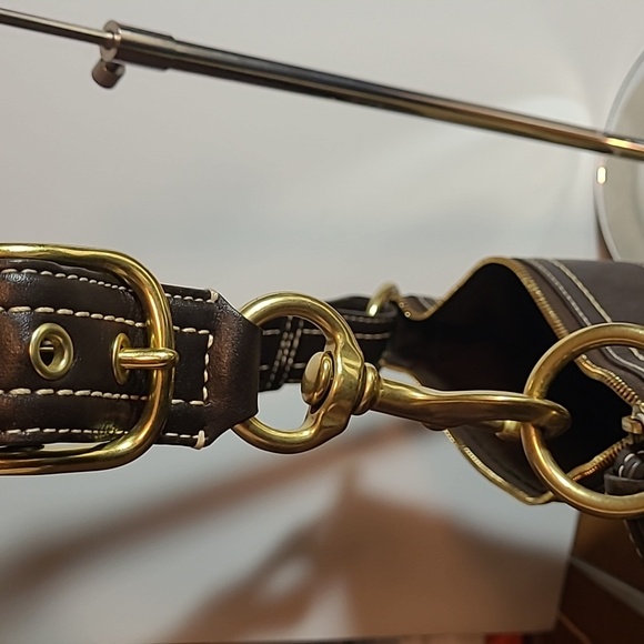 Coach gold metallicshoulder bag - Picture 7 of 10